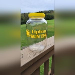 Vintage Lipton Sun Tea jar